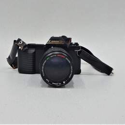 Canon T50 35mm SLR Film Camera w/ 75-200mm Lens & Neck Strap alternative image