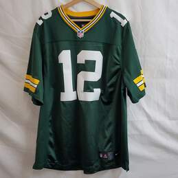 Nike Green Bay Packers Aaron Rodgers 12 Jersey Men's Size Extra Large