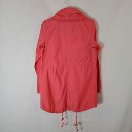 Eileen Fisher Women Salmon Pink Parka Jacket sz XS alternative image