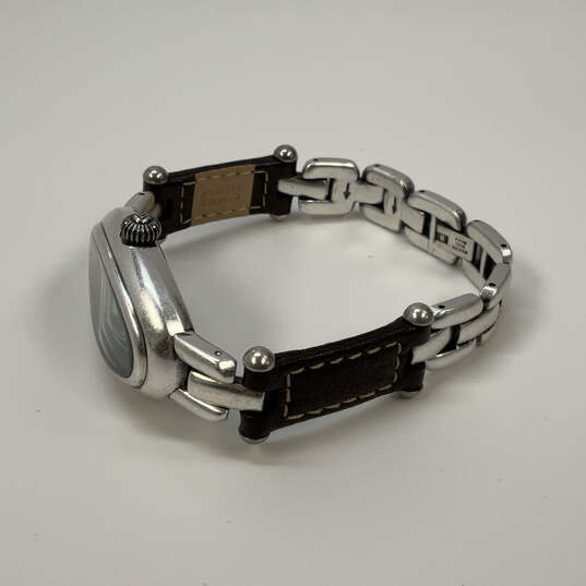 Designer Silpada Stainless Steel Analog Dial Quartz Chain Strap Wristwatch image number 2