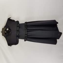Balenciaga Girl Black Sleeveless Dress Size 34