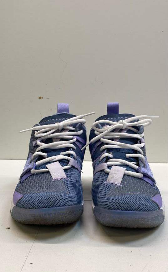 Jordan Why Not Zer0.4 GS KB3 Purple Sneaker Athletic Shoe Teens 6.5 image number 2
