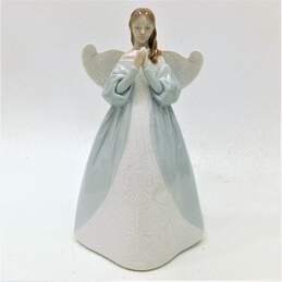 Retired Lladro Celestial Scent 6991 Glazed Porcelain Figurine Angel Tree Topper