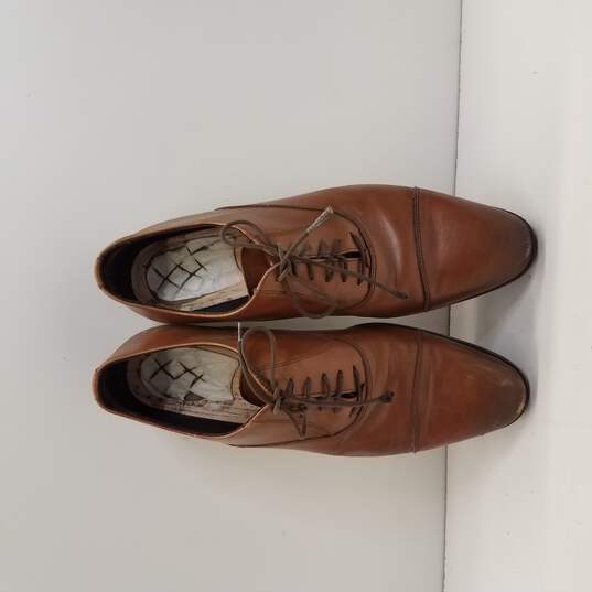 Bruno Magli Men's Cap Toe Leather Dress Shoes - Rustle - Size 10m image number 6