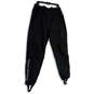 Womens Black Elastic Waist Pockets Pull-On Jogger Pants Size Large image number 1
