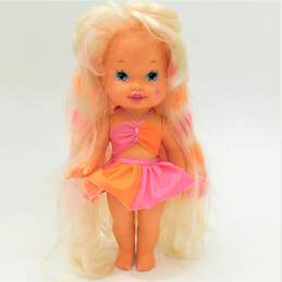 VTG 1993 Mattel Lil Miss Candi Stripes Doll Color Changing Hair IOB alternative image