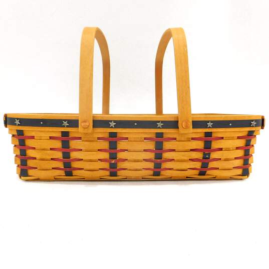 Set of 3 2003 Longaberger Proudly American Baskets w/ Protectors image number 16
