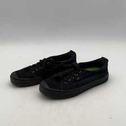 Cariuma Womens Black Canvas Cap Toe Lace-Up Sneakers Shoes Size 8.5