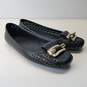 Michael Kors Gloria Black Leather Moccasin Loafers Flats Shoes Women's Size 5.5 M image number 7