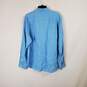 Tommy Bahama Mens Blue Long Sleeve Button Up Shirt Sz M NWT image number 2