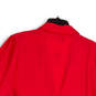 NWT Womens Pink Notch Lapel Long Sleeve Drawstring Waist Jacket Size 3 image number 4