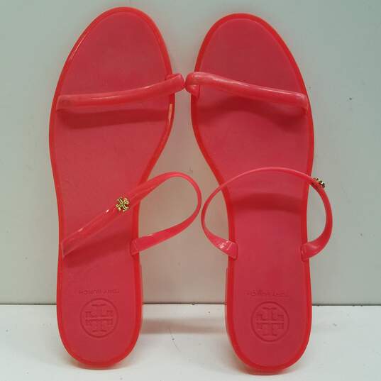 Buy the Tory Burch Red Jelly Sandals Women's Size 9 | GoodwillFinds