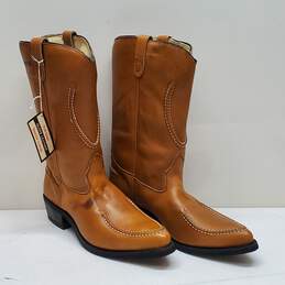 DOUBLE H Leather Work Size 9.5D Boot 7