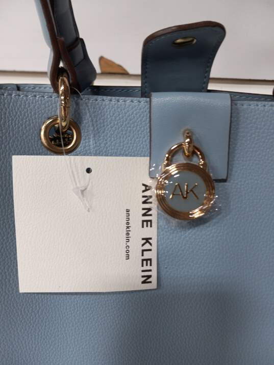 Anne Klein Light Blue 3-in-1 Mini Tote Handbag image number 6