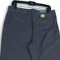 NWT Sonoma Womens Gray Slash Pocket Straight Fit Chino Pants Size 32X30 image number 4