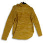 NWT Womens Yellow Turtleneck Long Sleeve Side Slit Pullover Sweater Size M image number 3