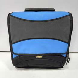 California Innovations Blue & Black Expandable Rolling Insulated Cooler Bag