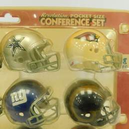 Riddell NFL Football Helmet Revolution Pocket Size Conference Set (16 Pack) alternative image