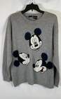 Mickey Unlimited Gray Vintage Sweater - Size Large image number 1