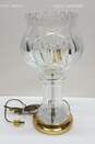Vintage Wedgewood Crystal Tabletop Lamp 15in Tall image number 1