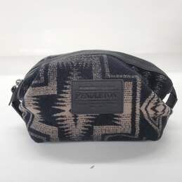 Pendleton Wool & Black Leather Travel Dopp Kit