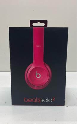 Beats Dr Dre Solo2 Wired On Ear Headphones Gloss Pink w/case IOB