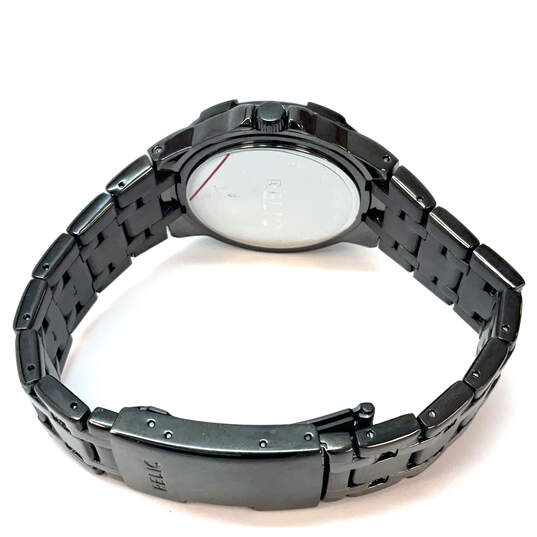 IOB Designer Relic ZR15546 Gray Chronograph Round Dial Analog Wristwatch image number 5