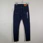 NWT Womens Dark Wash 5-Pockets Design Denim Cheville Ankle Jeans Size 8/29 image number 2