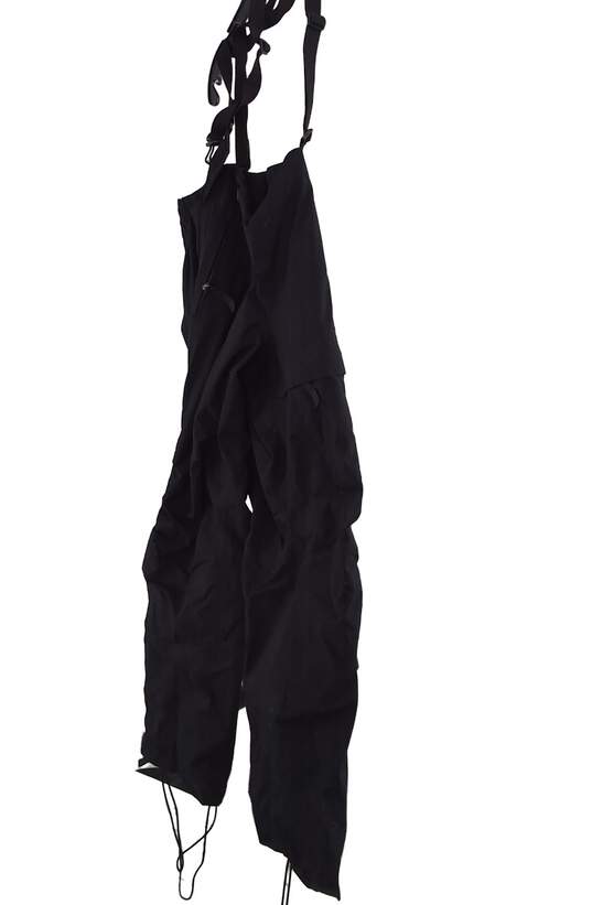 Women's Black Cold Weather Thermal Pants BIB Overalls Size Medium image number 3