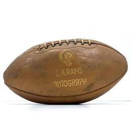 Vintage Los Angeles Rams Hutchinson Bros. Football alternative image