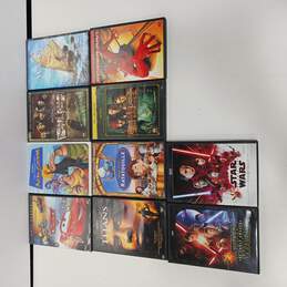 10pc Bundle of Assorted Family & Children DVDs