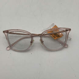 Womens Rose Gold Full Frame UV Protection Reading Glasses With White Case