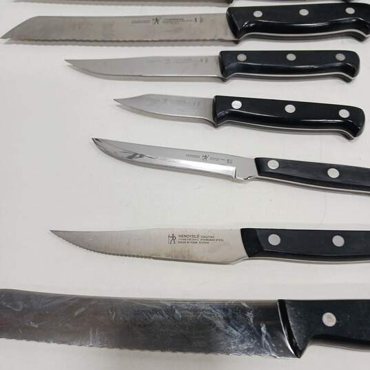 J.A. Henckels 18pc Knife Set w/Knife Block image number 3