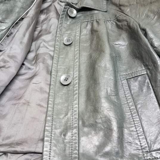 Banana Republic Leather Jacket Size M image number 6