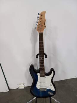 Cresent Blue Electric Guitar