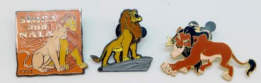 Disney Official Trading Enamel Lion King Pins Lot image number 3