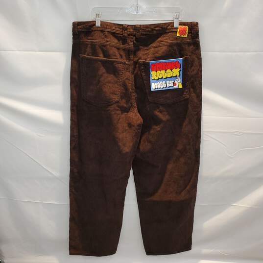 Empyre Loose Fit Sk8 Cord Java Pants NWT Size 36 image number 2