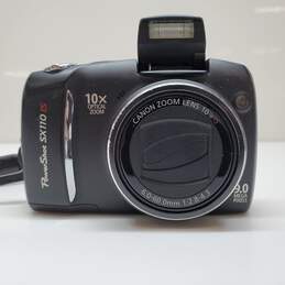 Canon PowerShot SX110 IS 9.0MP Digital Camera - Black Untested alternative image