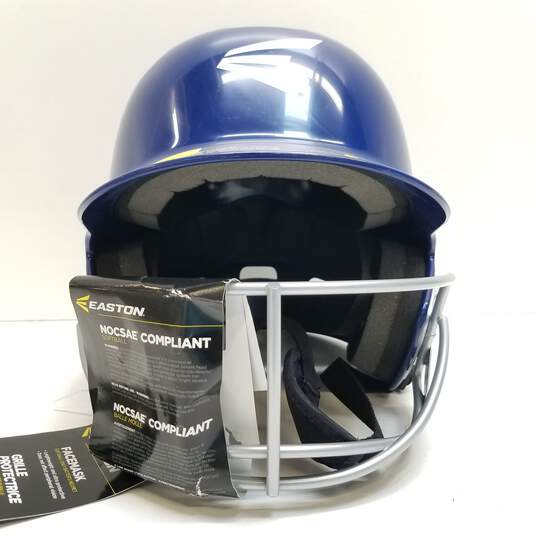 Easton Z5 Jr. Batting Helmet Sz/ 6 3/8 - 7 1/8 with Face Mask (NEW) image number 4