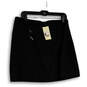 NWT Womens Black Side Zip Pockets Cool FX Sports Golf Mini Skirt Size 8 image number 1