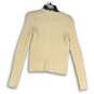 Copper Key Womens Cream Knitted Crew Neck Long Sleeve Pullover Sweater Size S image number 2