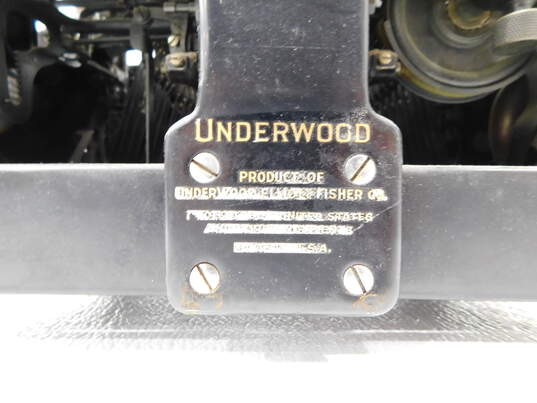Antique Underwood Manual Typewriter image number 3