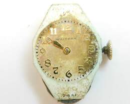 Vintage Ladies Waltham 14K White Gold Case 15 Jewels Wrist Watch 16.9g alternative image