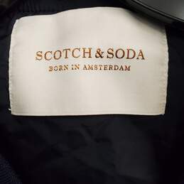 Scotch & Soda NWT Quilted Bodywarmer Insulated Vest Dark Blue Men's Size XXL alternative image