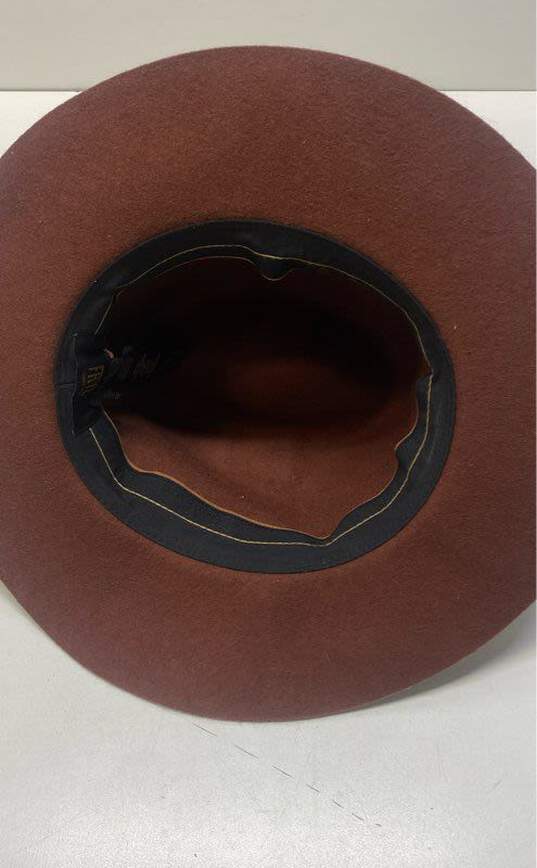 Frye Western Hat - Size Small, Brown image number 6