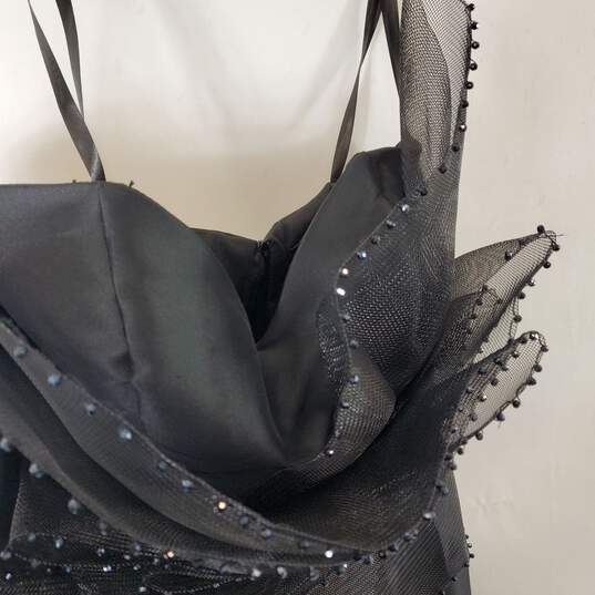 Terani Couture Women's Black Mini Dress SZ 12 image number 2