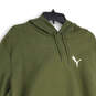 Mens Green Long Sleeve Drawstring Pullover Hoodie Size 3XL image number 3