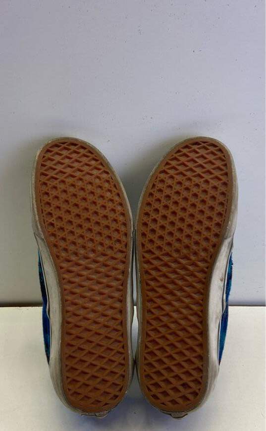 Vans x Pendleton Tribal Asphalt Blue Western Slip On Sneakers Men's Size 9 image number 5