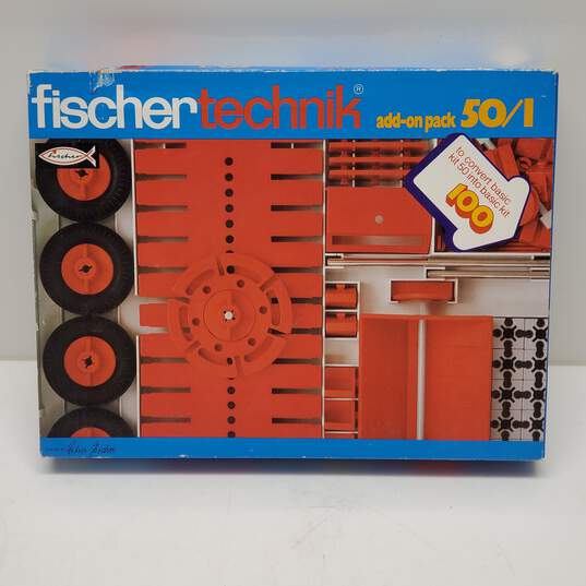 Fischer Technik Add-On Pack 50/1 Building Toys IOB image number 1