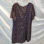 Madewell Floral Short Sleeve Zip Back Dress Women's Size 18 image number 2
